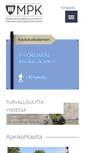 Mobile Screenshot of mpk.fi